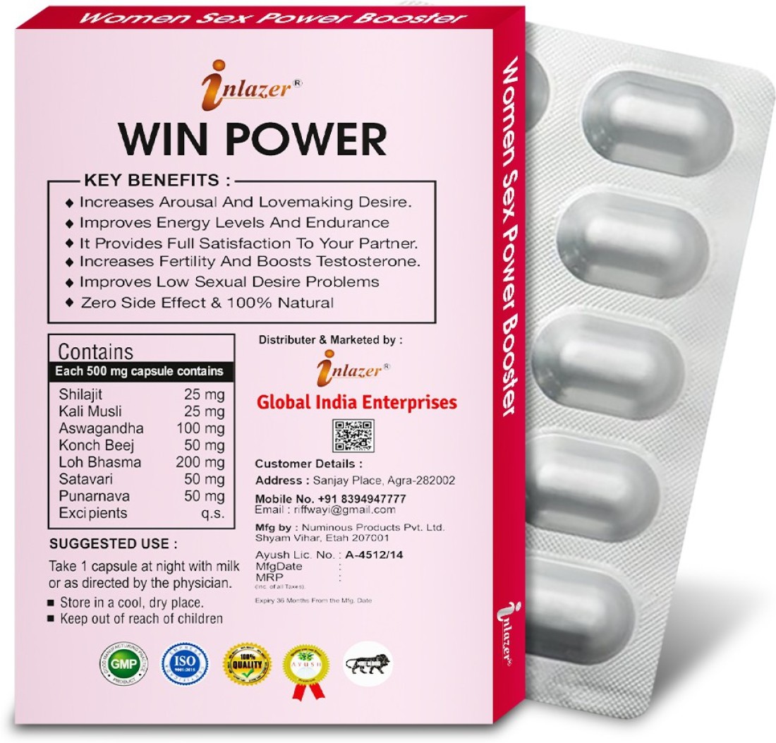 inlazer Women SEX Power Longer Sex Formula For SEX Pleasure More Energy  Price in India - Buy inlazer Women SEX Power Longer Sex Formula For SEX  Pleasure More Energy online at Flipkart.com