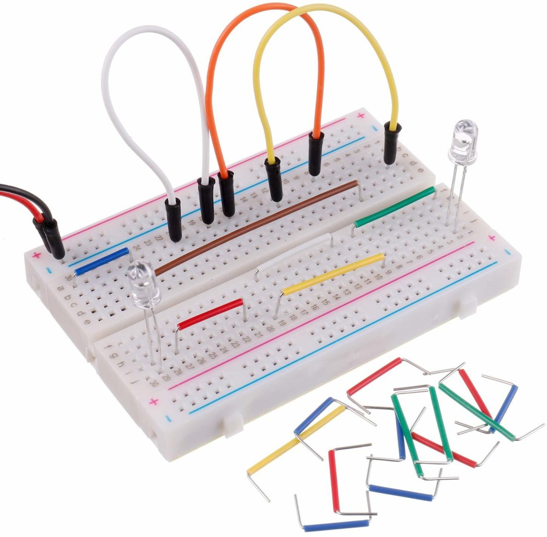 BASIC BREADBOARD KIT. - Multicomp Pro - Test Equipment Kit, Breadboard,  Jumper & Digital Multimeter