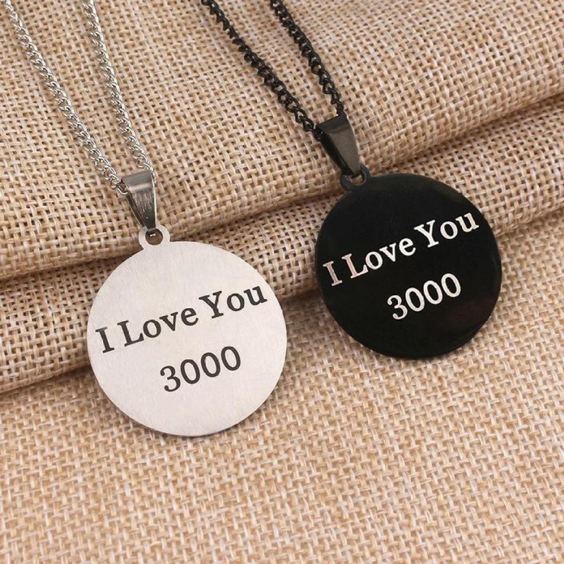 I love you 2025 3000 necklace