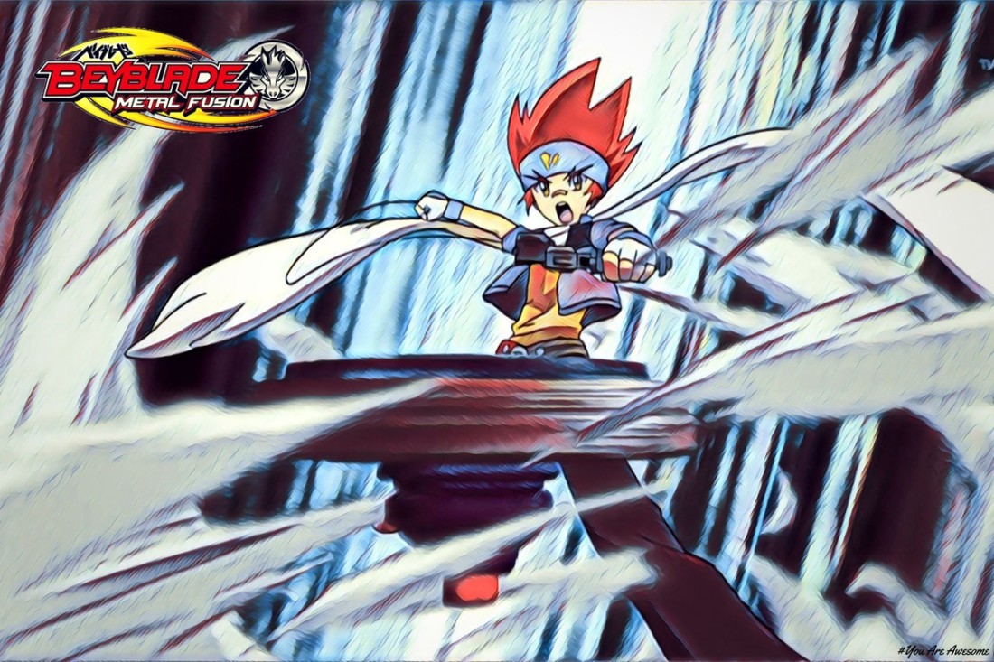 Classic Beyblade Metal Fusion Anime Canvas Art and Wall Art Poster