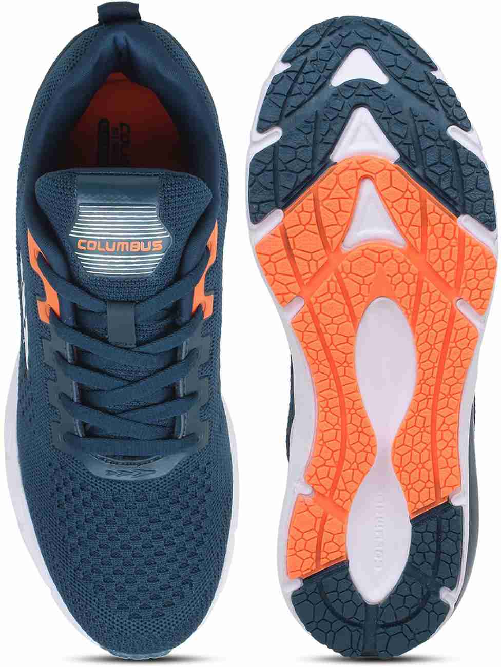 Orange and best sale turquoise shoes