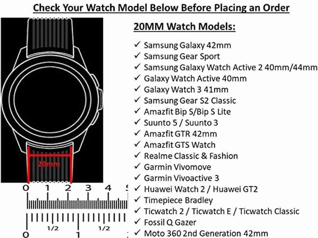 WEI INTERNATIONAL 20mm Strap Rose Gold Buckle for Samsung Galaxy Watch Active2 other 20mm watches Smart Watch Strap Price in India Buy WEI INTERNATIONAL 20mm Strap Rose Gold Buckle for Samsung Galaxy