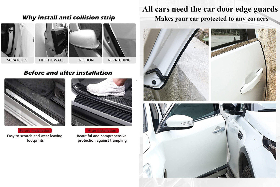 Vehicle sales door guards