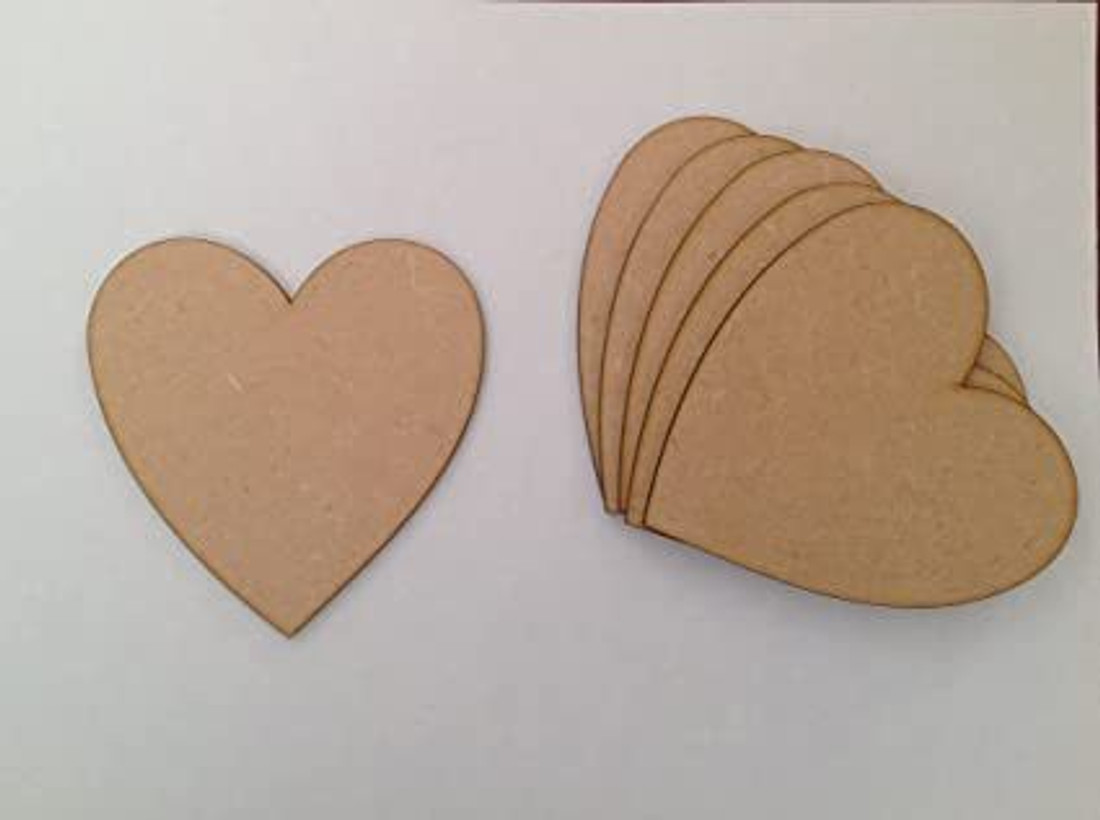Wood outlet heart cutouts