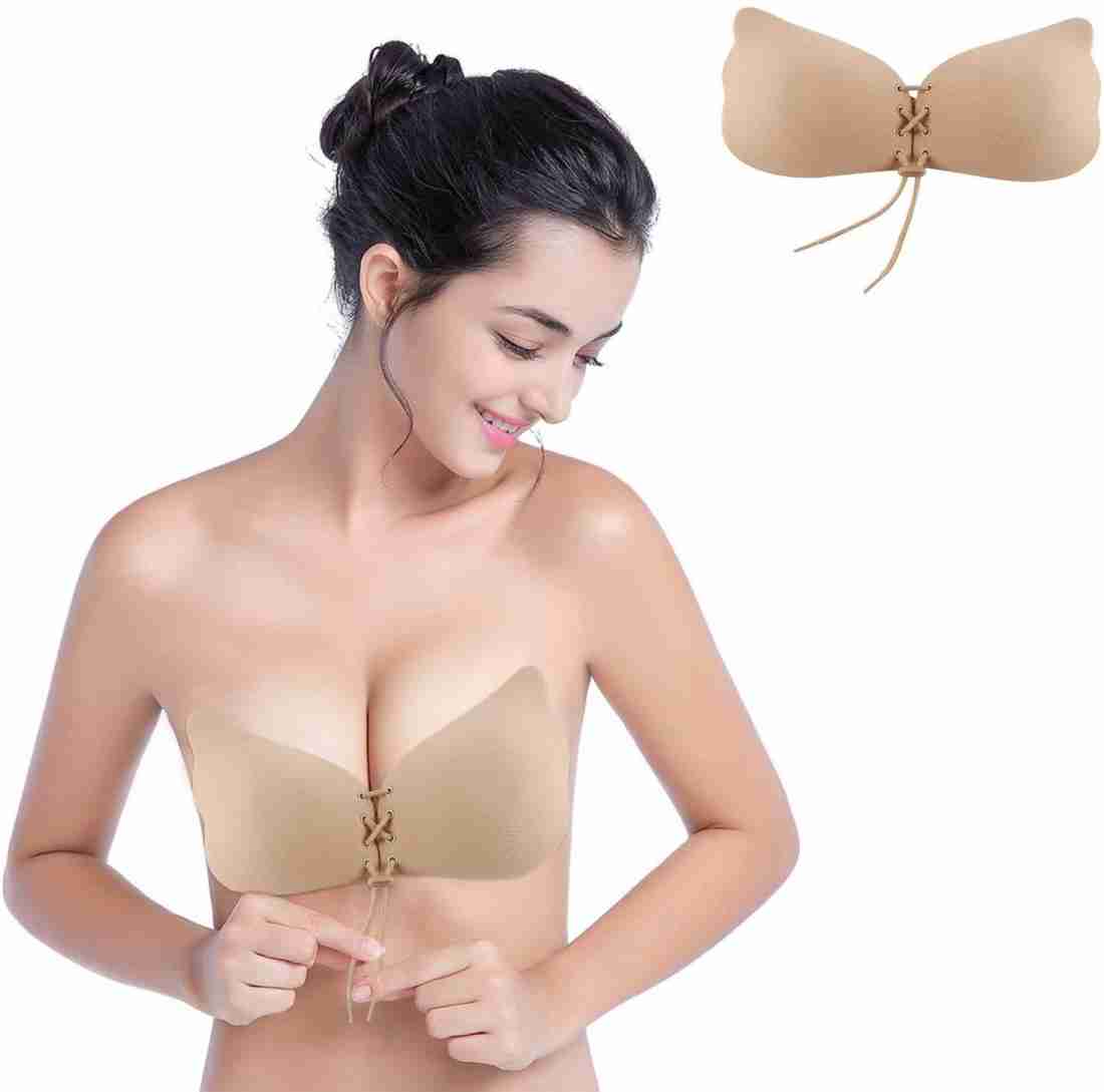 Rinpoche Women's Silicone Bra Pad Backless Invisible Push up Self Adhesive  Cups Silicone Peel and Stick Bra Petals Price in India - Buy Rinpoche  Women's Silicone Bra Pad Backless Invisible Push up