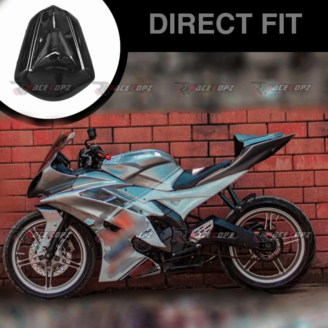 RACECOPZ Seat Cowl 2.0 for Yamaha R15 V2 Without paint Bike