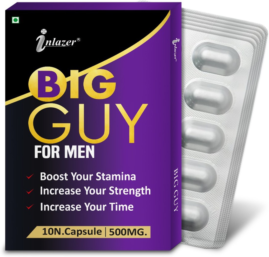 inlazer Big Guy Long Sex Formulation Ultimate Male SEX Enhanhcer Price in  India - Buy inlazer Big Guy Long Sex Formulation Ultimate Male SEX  Enhanhcer online at Flipkart.com