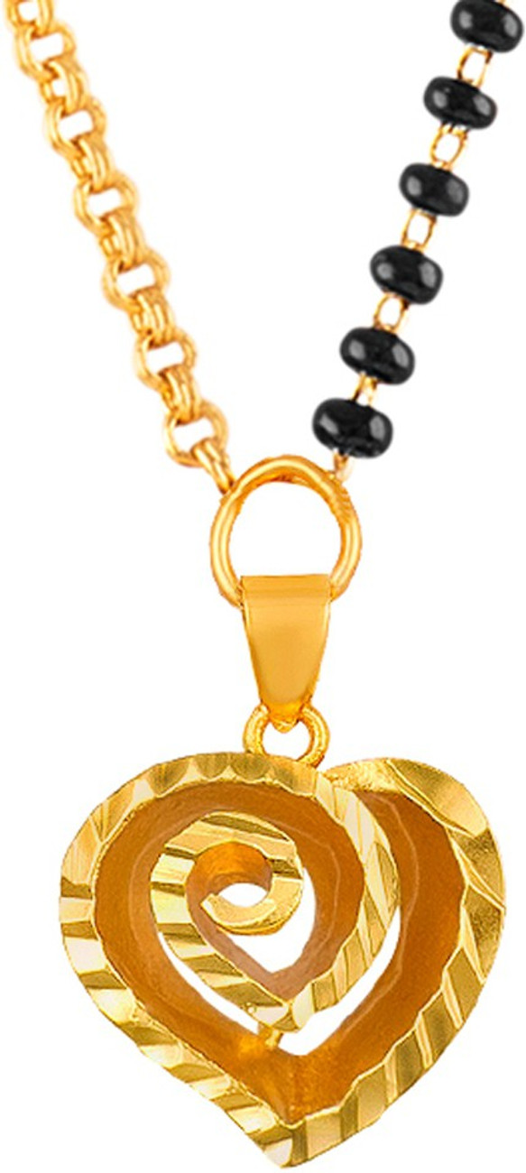 One side chain mangalsutra hot sale
