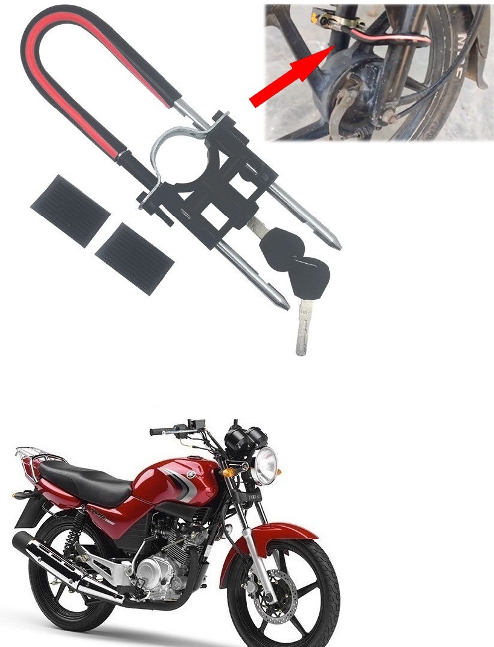 Wheel lock sale for bike flipkart