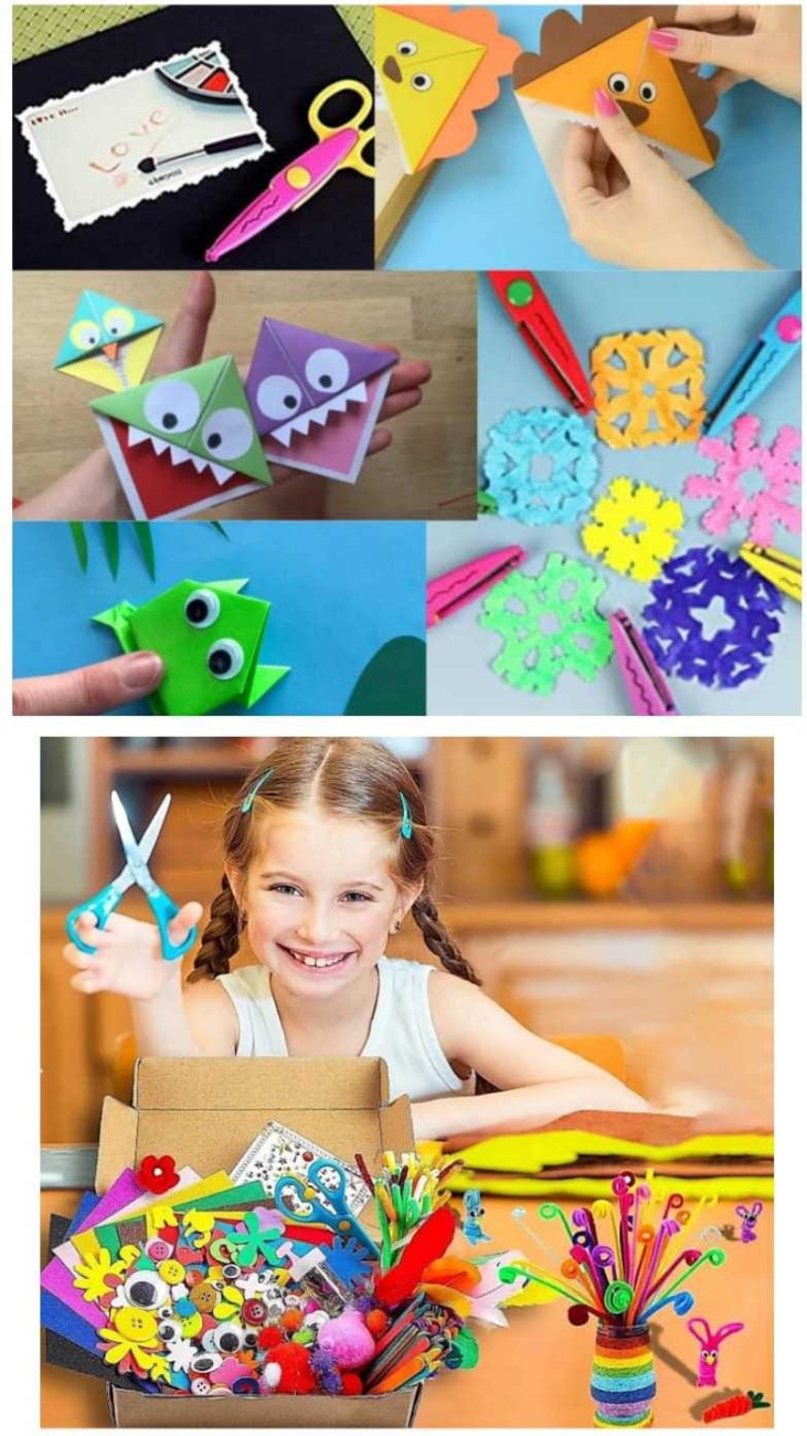 ROYALSHOP ART & CRAFT KIT ,DIY CRAFT MATERIALS FOR BOYS AND GIRLS