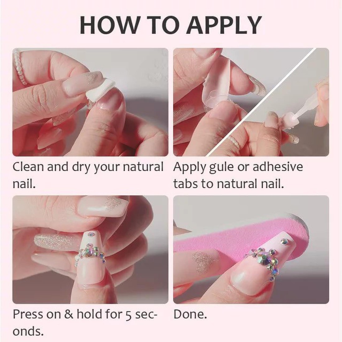 Pam Nail Polish - Bridal nail ideas that can be done on natural nails with  a hardener such as Gum Gel, Builder gel as an overlay or short nail  extensions. #nailtips #tips #