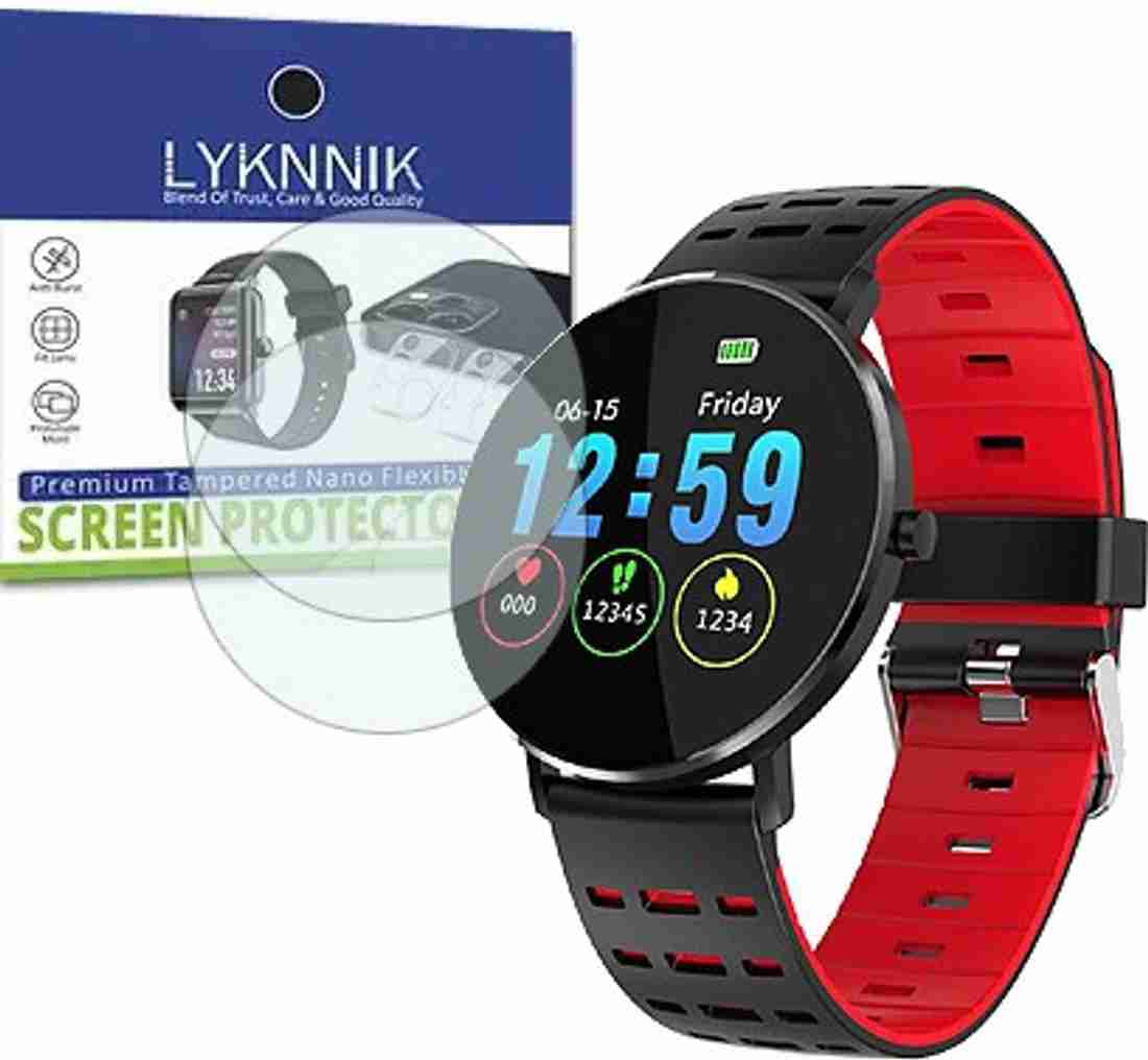 LYKNNIK Screen Guard for MICROWEAR L6 Smartwatch Smartwatch