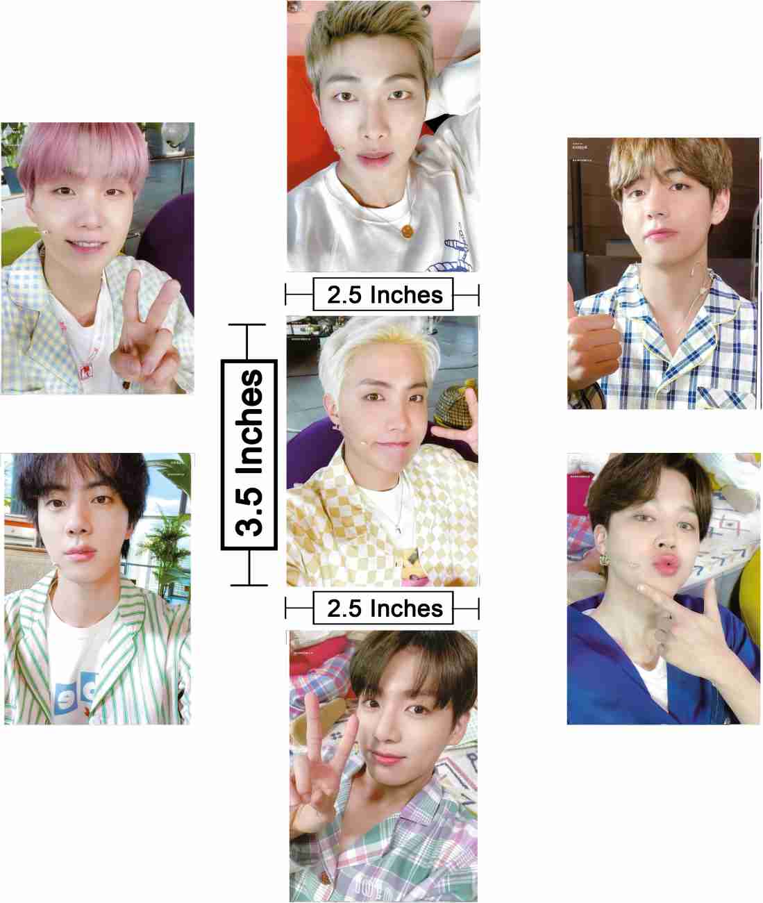 Does anyone have BTS photocard templates/lists? : r/bangtan