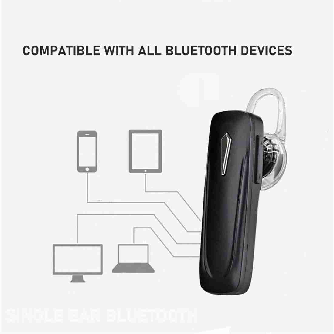 Zohlo Best Single Ear Bluetooth Earphone with Mic For Calling