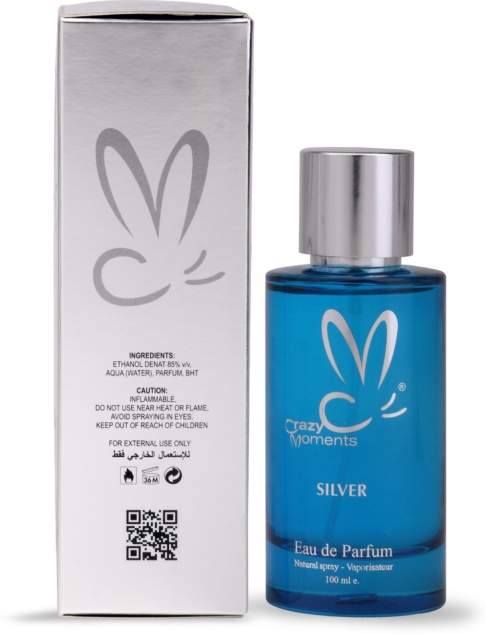 Crazy Moments Silver Christian Monica Eau de Parfum 100 ml