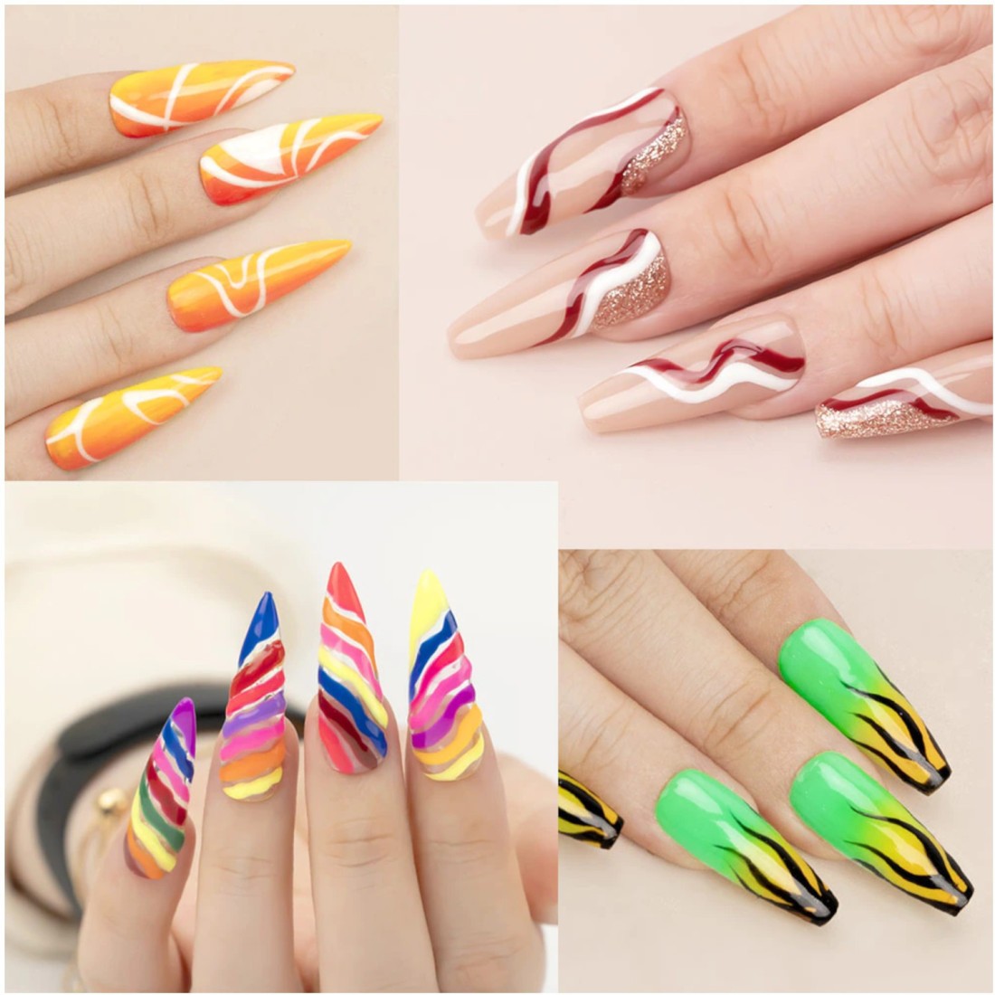 Festive Nail Art Ideas Using Paint Pens | Archer and Olive