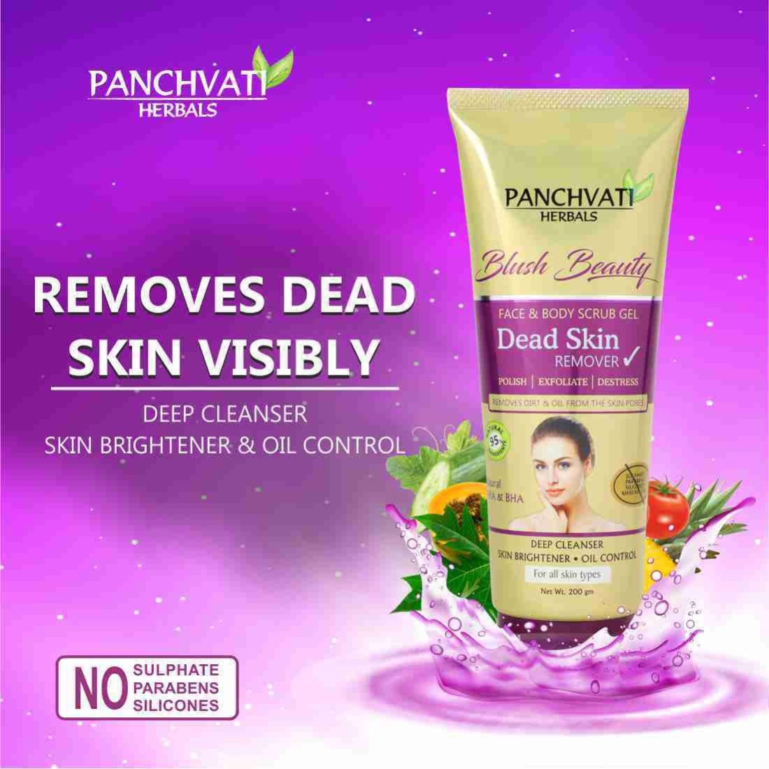 Dead Skin Remover Scrub Gel