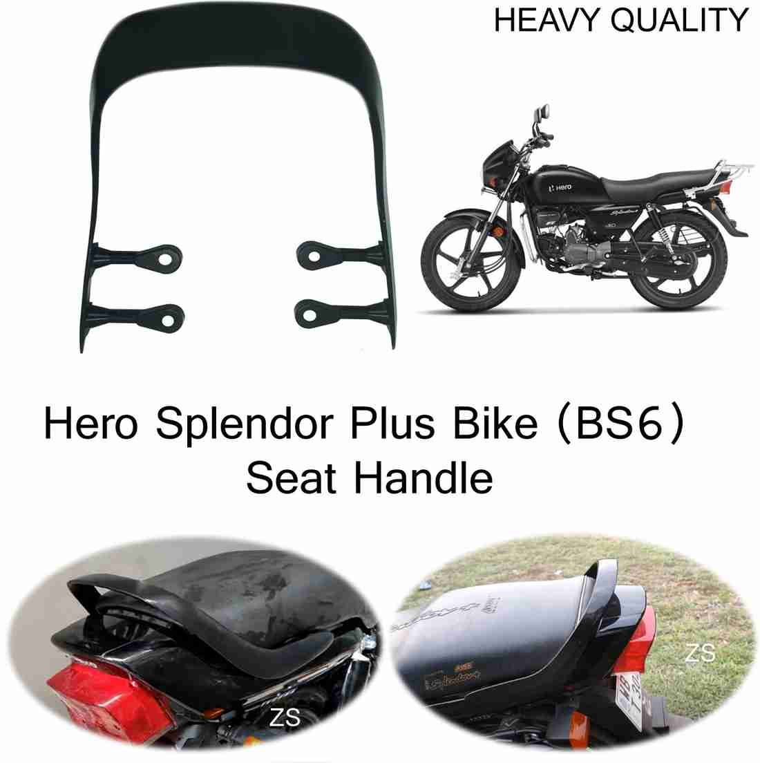 Splendor plus top seat modified