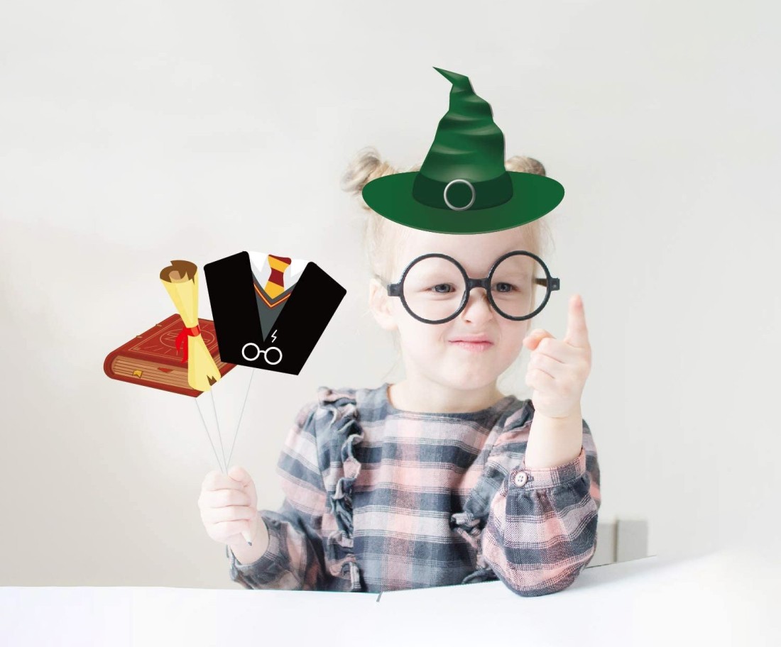 harry potter photo booth props