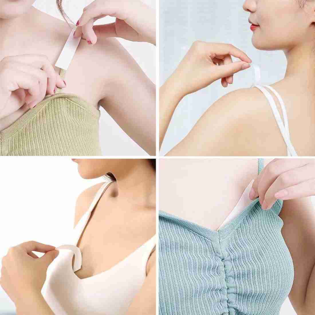 FlyTouch Soft Silicone Anti-slip Shoulder Pads Bra Strap Cushions