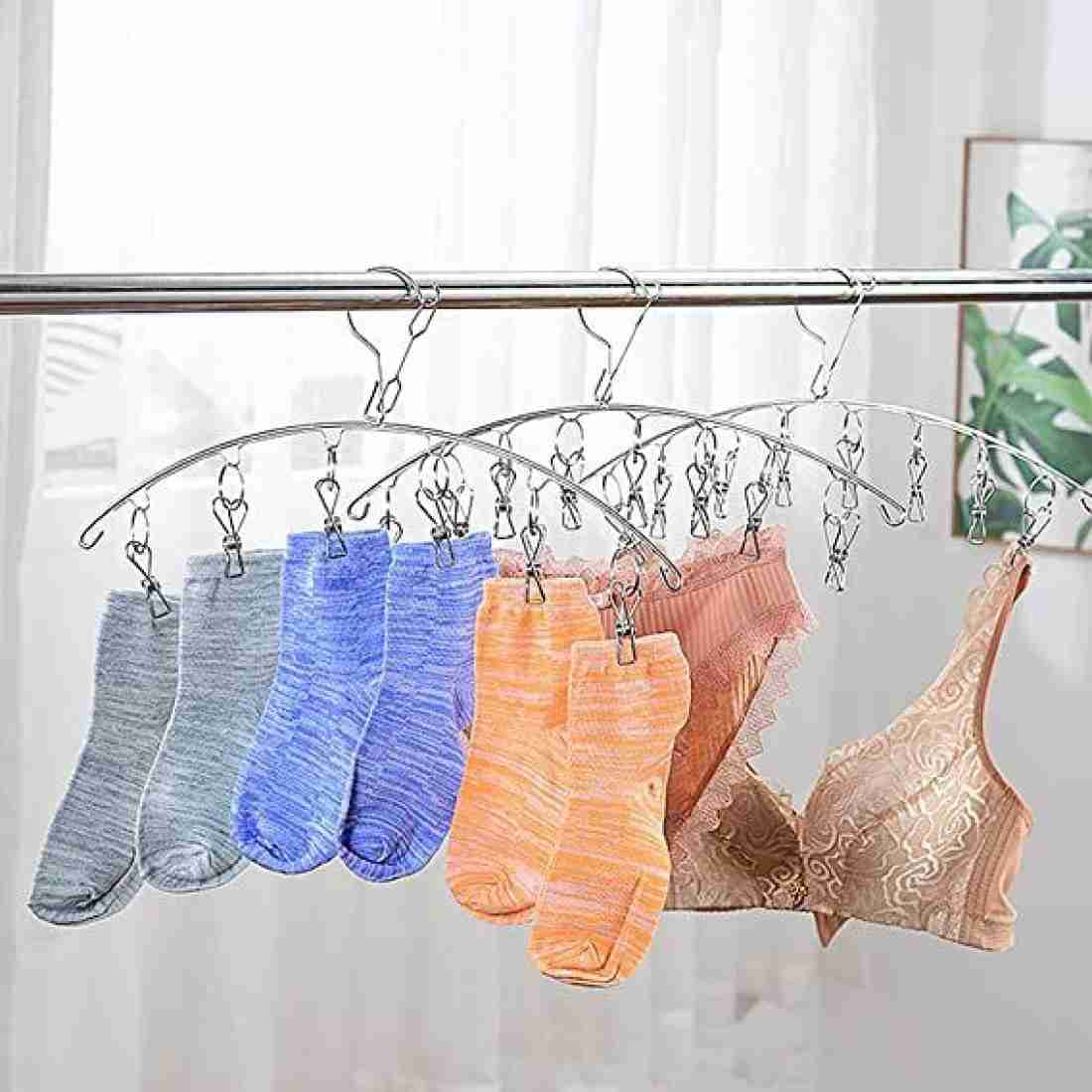 Tank Tops Hanger Bra Hangers Space Saving Hanger Metal Folding