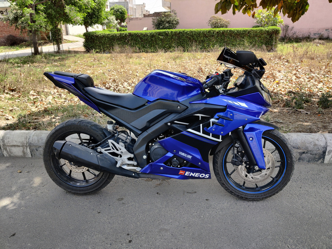 Saiga Parts Moto GP Front Mudguard for Yamaha R15 V3 Matte Black