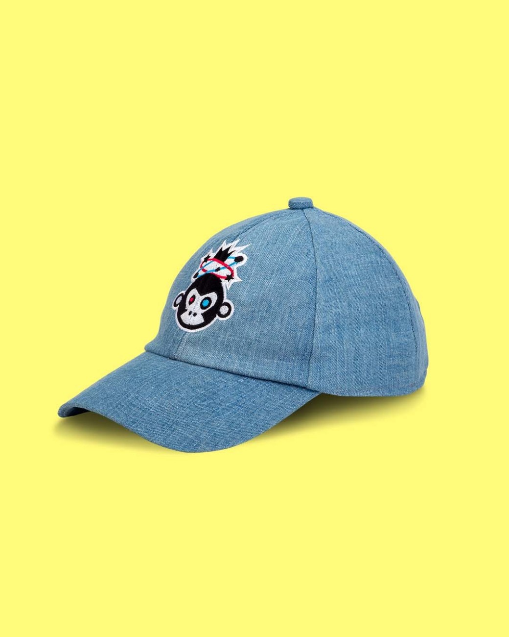 Bira 91 Patch Men & Women Embroidered Blue Cap