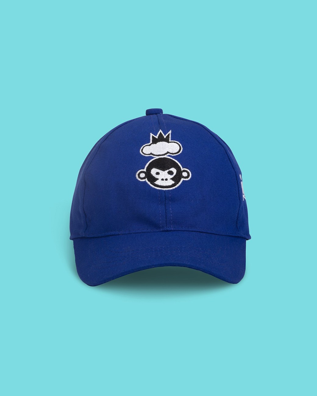 Bira 91 Patch Men & Women Embroidered Blue Cap