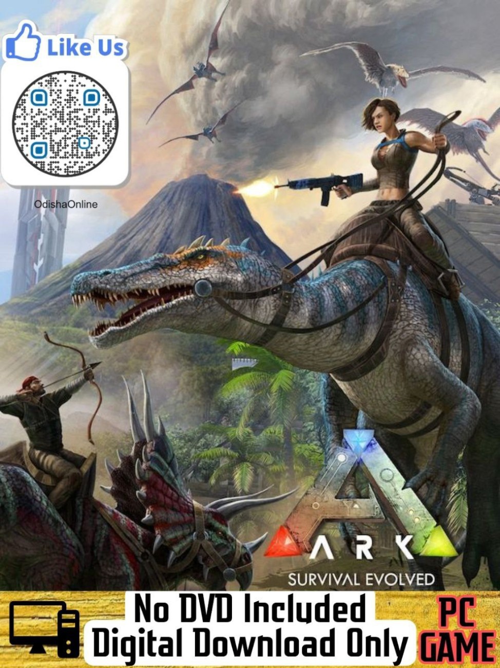 ARK: Survival Evolved(PC- NO DVD INCLUDED) Price in India - Buy ARK:  Survival Evolved(PC- NO DVD INCLUDED) online at Flipkart.com