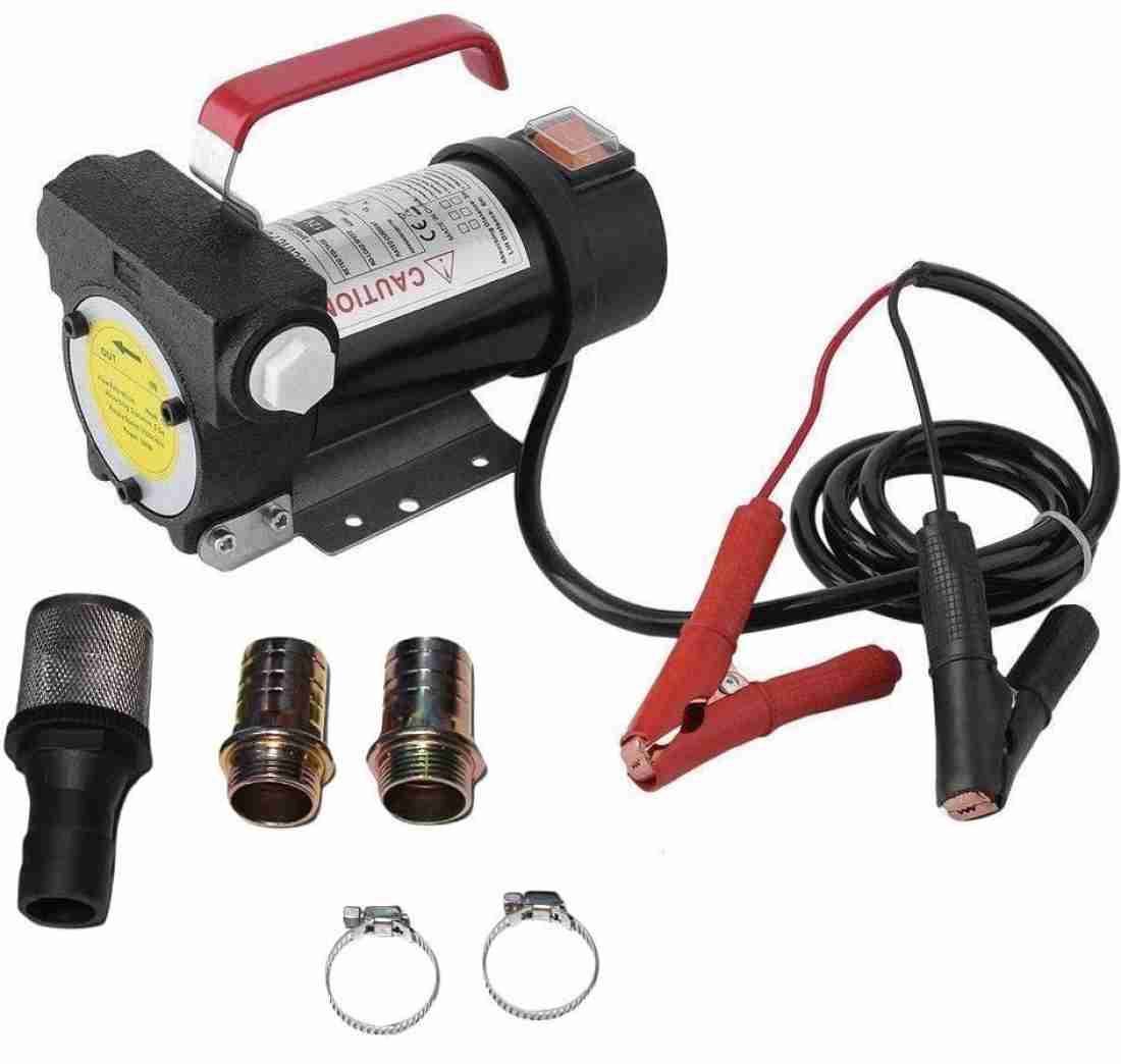 APMs 12 volt Portable DC Electric Fuel Transfer Pump & Diesel Oil  Commercial Fuel Transfer Extractor Pump Motor 200W Centrifugal Water Pump
