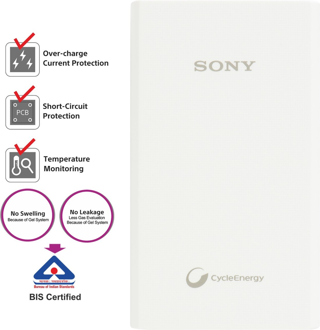 Sony CP-V9 batteria portatile Nero Ioni di Litio 8700 mAh