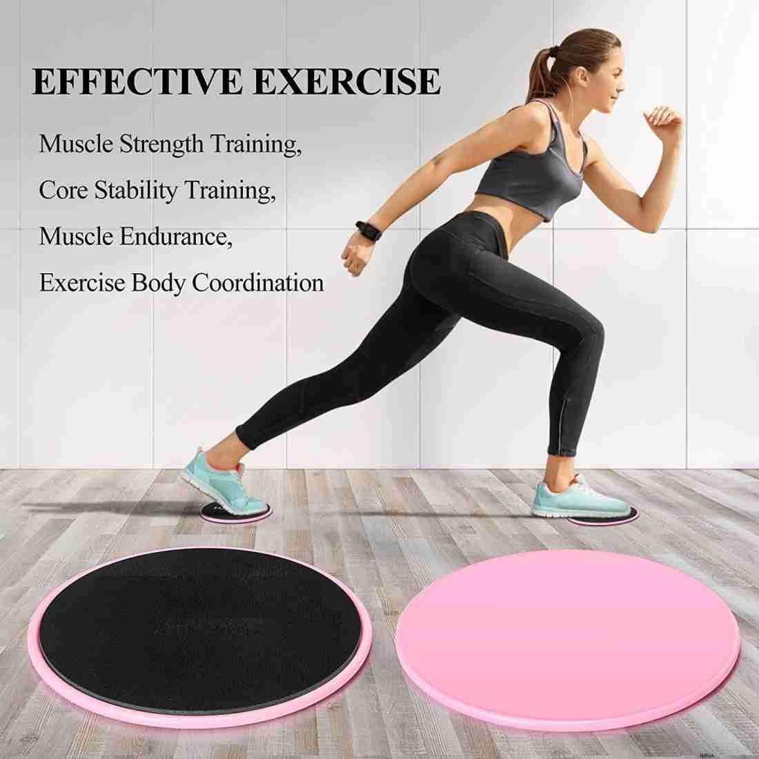 NIRVA 2pcs Gliding Discs Core Sliders Double-sided Sliding Discs for Core  Fitness, Gym Ab Exerciser - Buy NIRVA 2pcs Gliding Discs Core Sliders  Double-sided Sliding Discs for Core Fitness, Gym Ab Exerciser