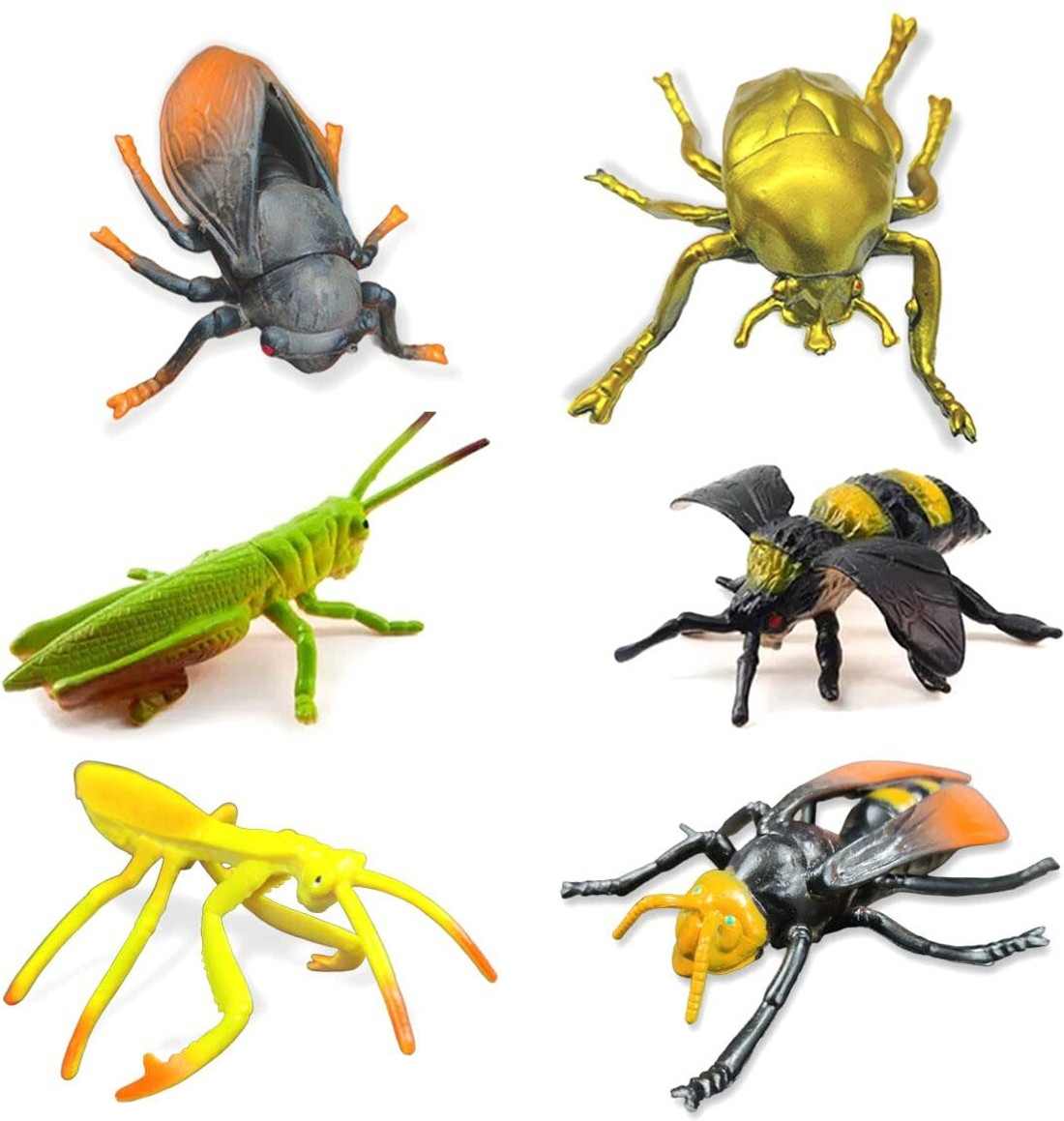 Eazekray Prank Toys Realistic Insect Toys Animal Figure Toy