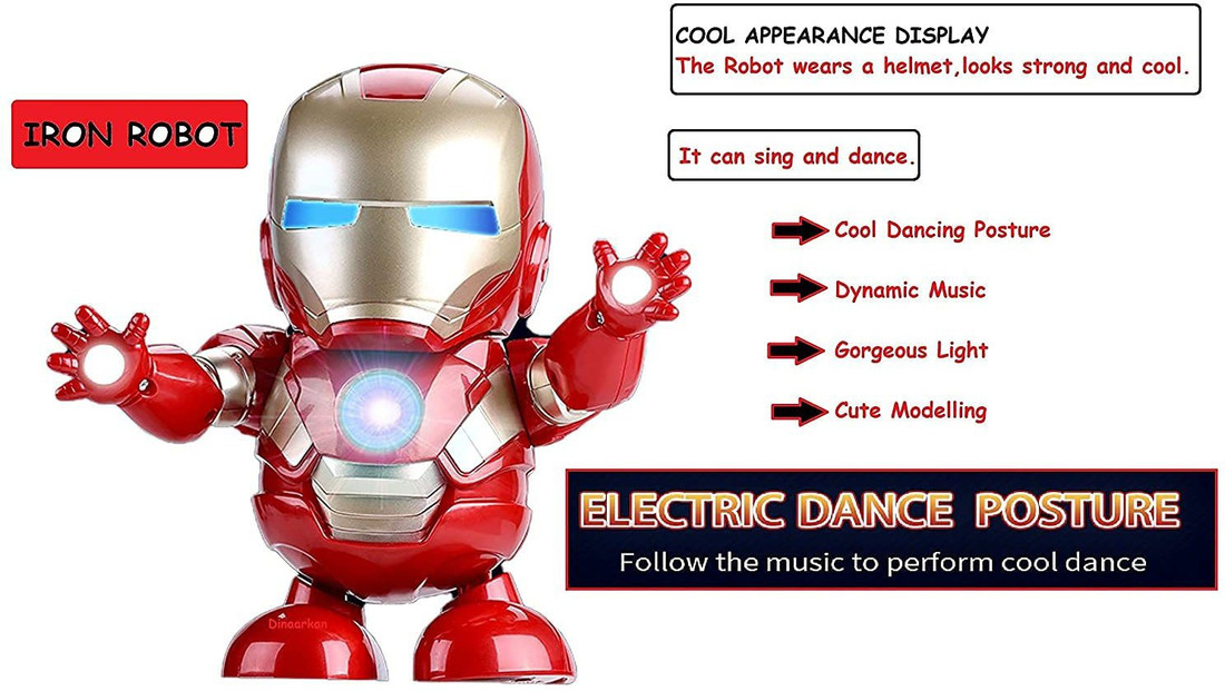 Iron man music hero toy deals