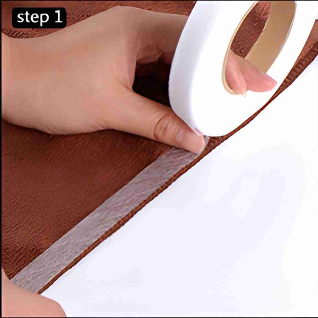 Megumi 1 Roll Fabric Fusing Tape Double Sided Adhesive Hem Tape Iron on  Tape (White)