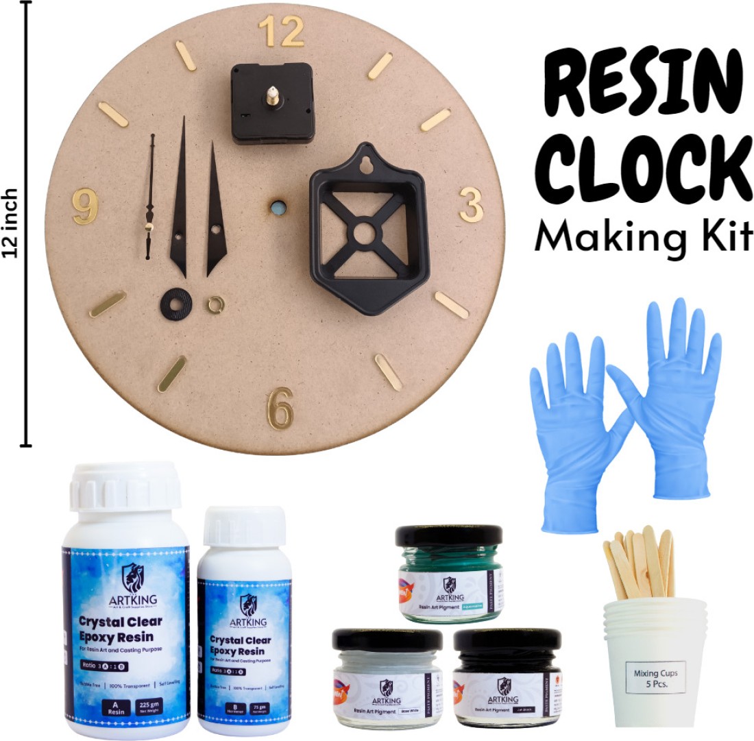 Resin Clock Making Kit