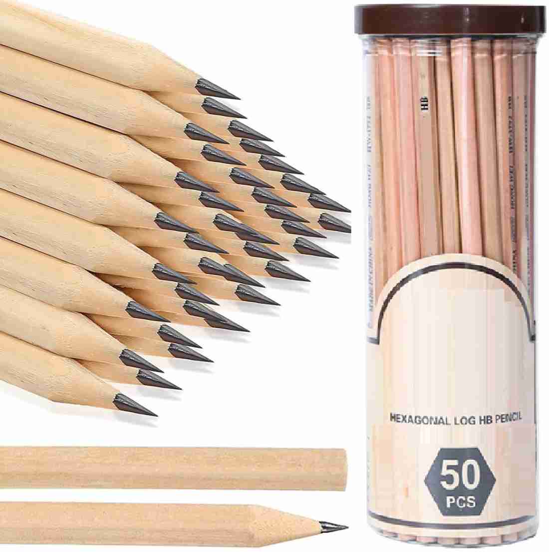 51Pcs Drawing Kit Wood Pencil Sketching Pencils Art Sketch