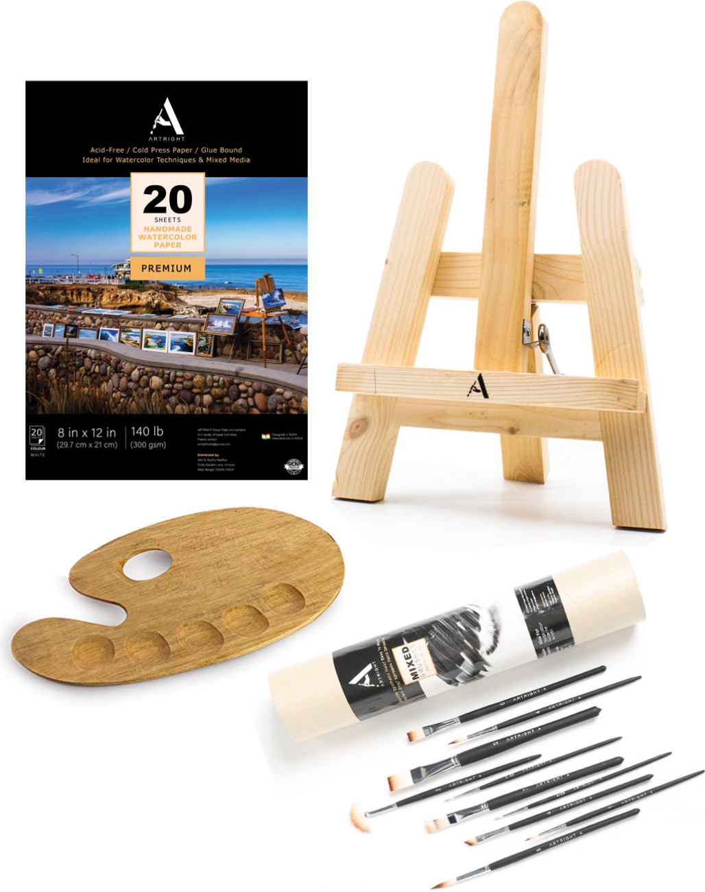 ARTIOS Painting Kit for Artists - 142pcs Painting