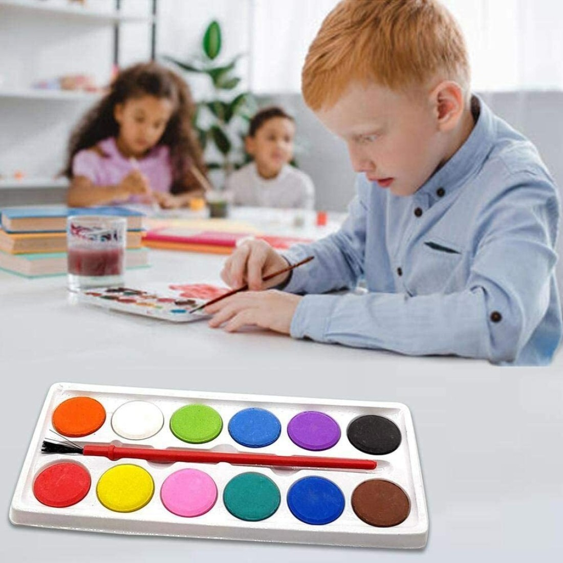 ShubhKraft watercolor palette painting colors set for girls  / boys gift for children 