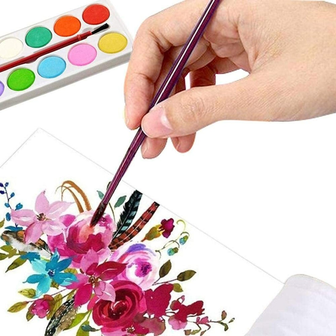 ShubhKraft watercolor palette painting colors set for girls  / boys gift for children 