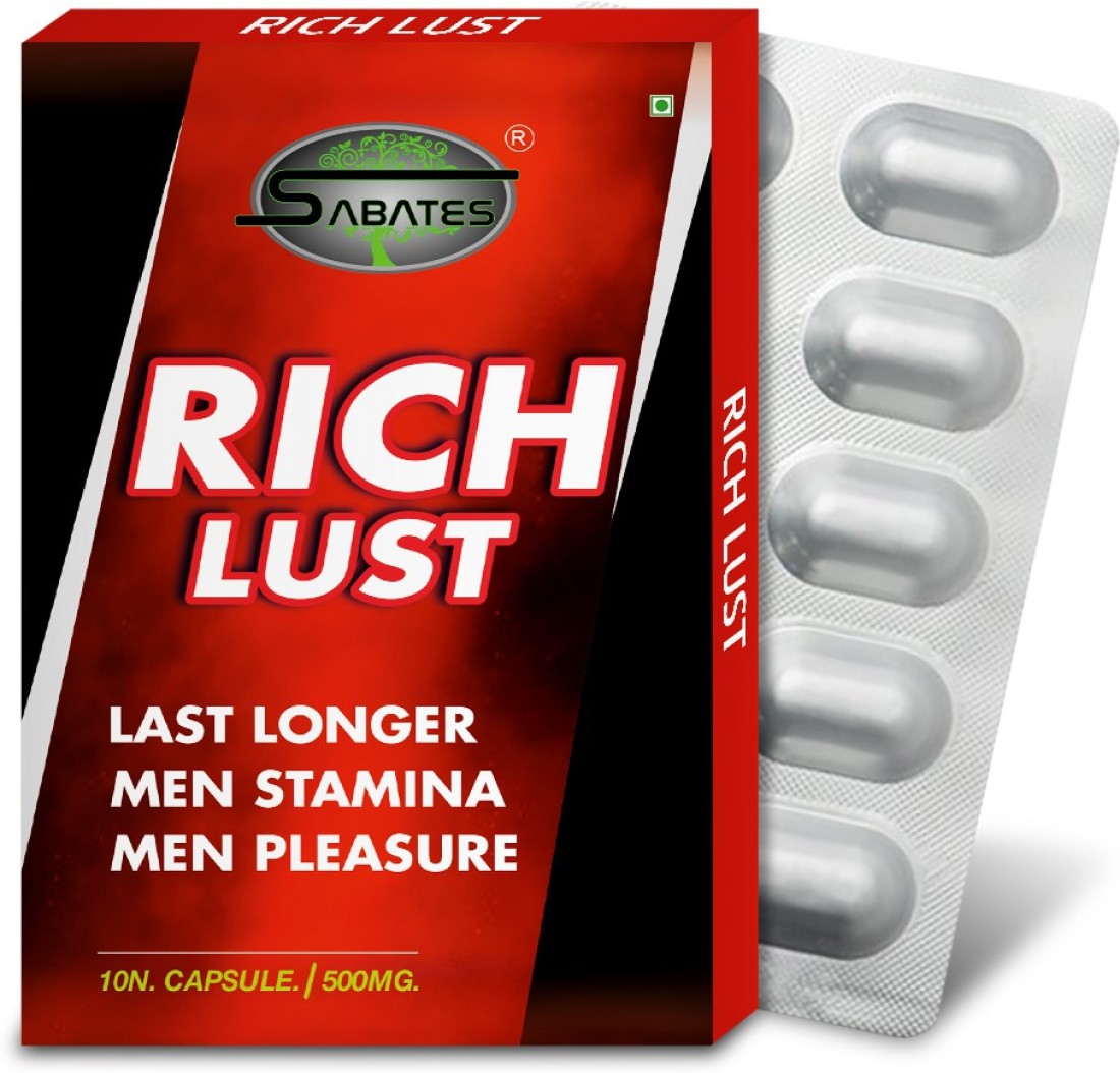 Sabates Rich Lust Medicine | Sex Capsule | Stronger Sensitive Muscles Price  in India - Buy Sabates Rich Lust Medicine | Sex Capsule | Stronger  Sensitive Muscles online at Flipkart.com