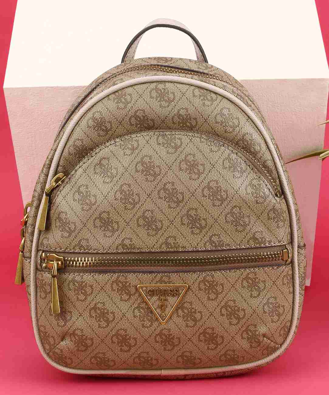 Guess mini outlet backpack brown