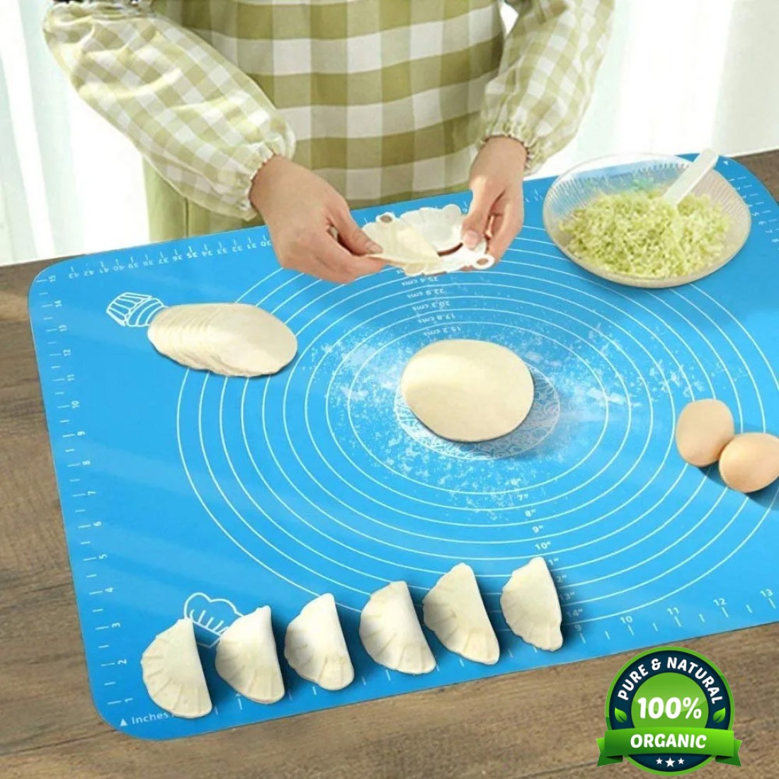 Silicone Baking Mat Silicone Chapati Atta Kneading Mat Non-Stick