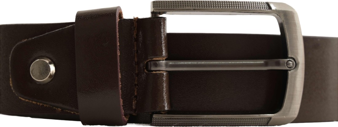 Storeamore Men Genuine Leather Brown Formal Belt 100 Pure Genuine