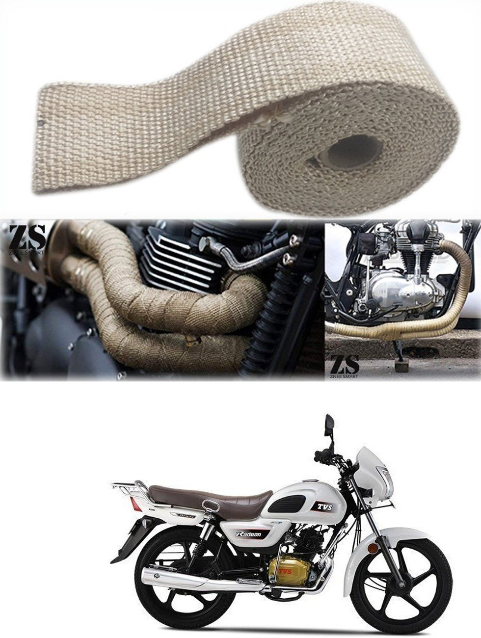 Tvs radeon engine guard store