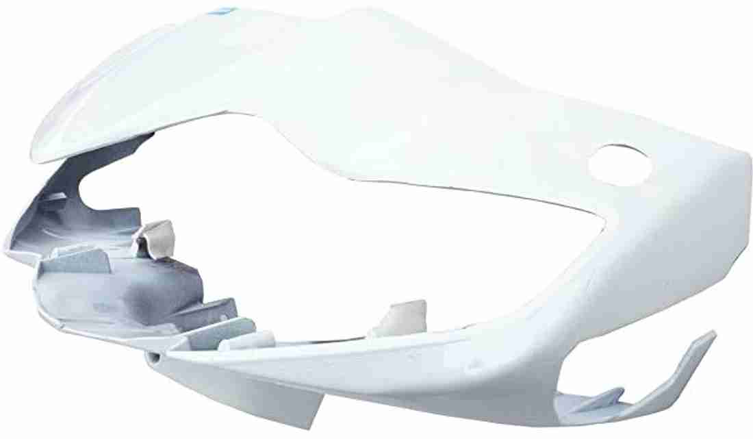 TvEnterprises Head Light Visor for Hero Duet White Bike Headlight