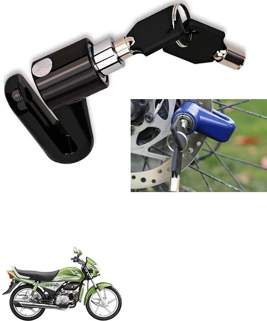 Hero bike lock price clearance