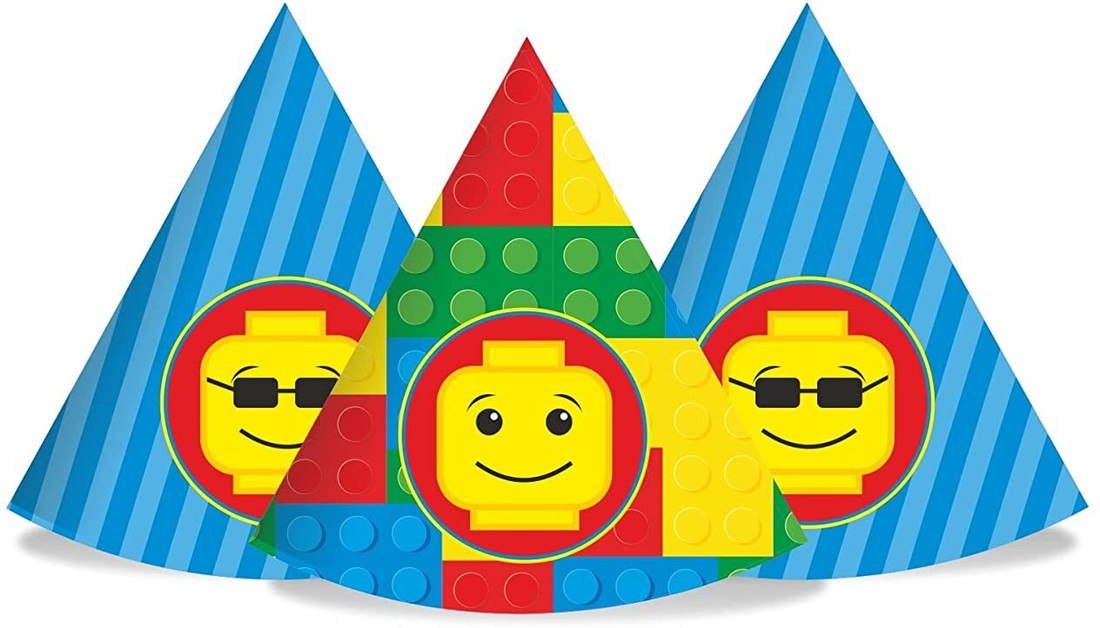 Pretty UR Party Building Blocks Birthday Party Decorations Kit