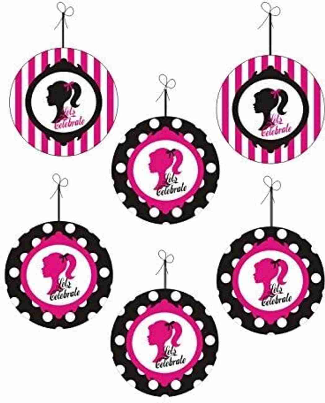 Barbie silhouette party online