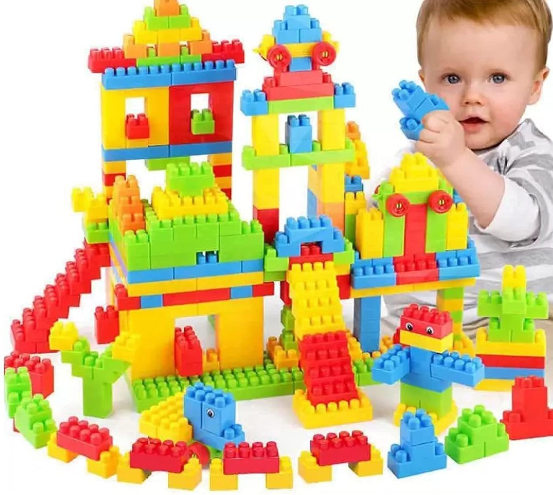 Pulsbery 200 Pieces Small Size [Building Blocks for Kids ,toys]Random Color